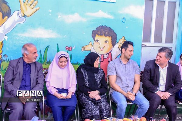 کلنگ زنی مدرسه خیرساز یاران خمینی منطقه ۱۳