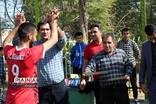 برگزاری مسابقه فوتبال بین مدارس شهر جوادآباد