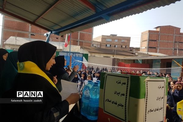 پویش طوفان آب در قائمشهر