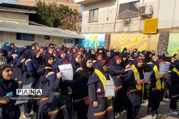 پویش طوفان آب در قائمشهر