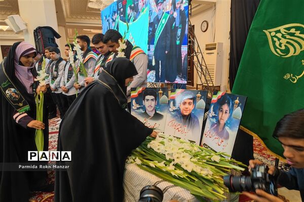 برگزاری سالگرد شهدای دانش‌آموزحادثه تروریستی حرم شاهچراغ (ع)درشیراز