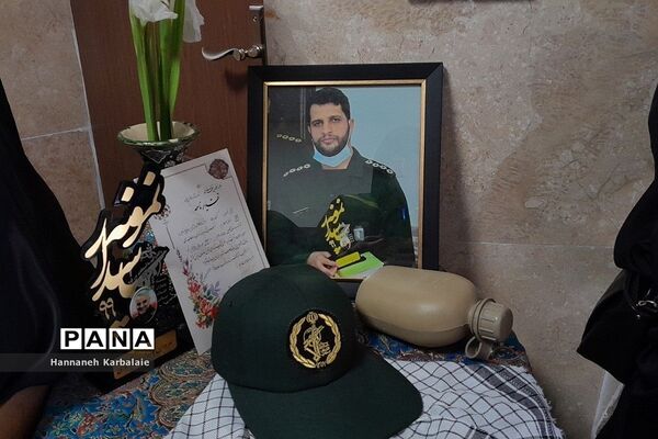 برگزاری آیین یادبود شهید مدافع امنیت بهارستانی