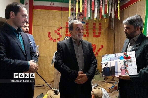 برگزاری آیین یادبود شهید مدافع امنیت بهارستانی