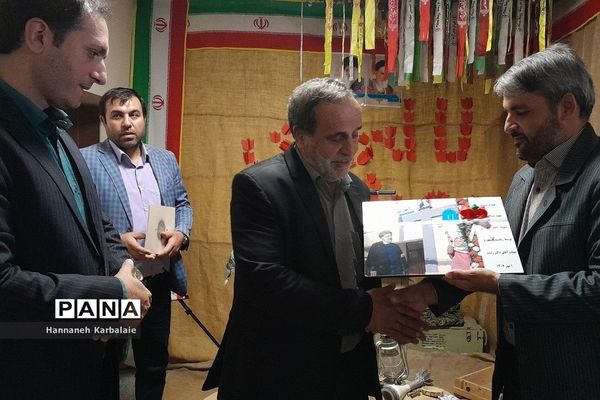 برگزاری آیین یادبود شهید مدافع امنیت بهارستانی