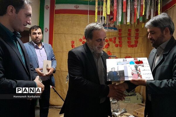 برگزاری آیین یادبود شهید مدافع امنیت بهارستانی