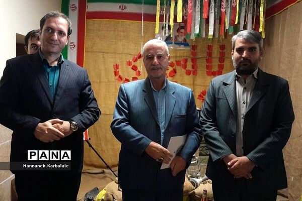 برگزاری آیین یادبود شهید مدافع امنیت بهارستانی
