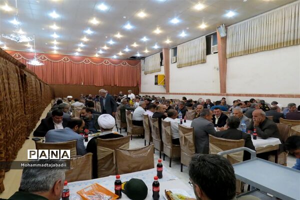 مراسم تکریم خدام موکب امام رضا (ع) شهرستان سبزوار