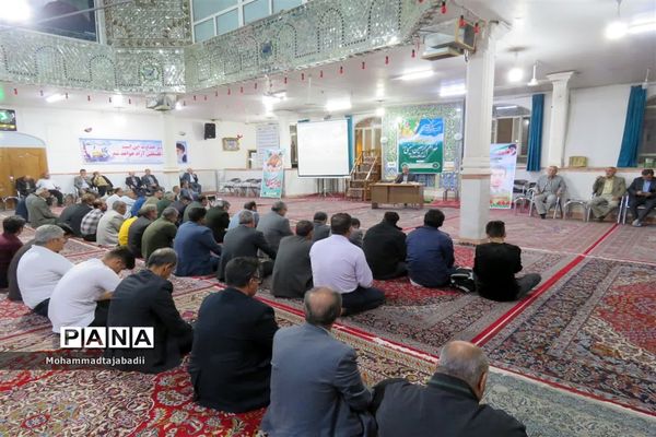 مراسم تکریم خدام موکب امام رضا (ع) شهرستان سبزوار