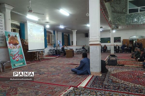 مراسم تکریم خدام موکب امام رضا (ع) شهرستان سبزوار