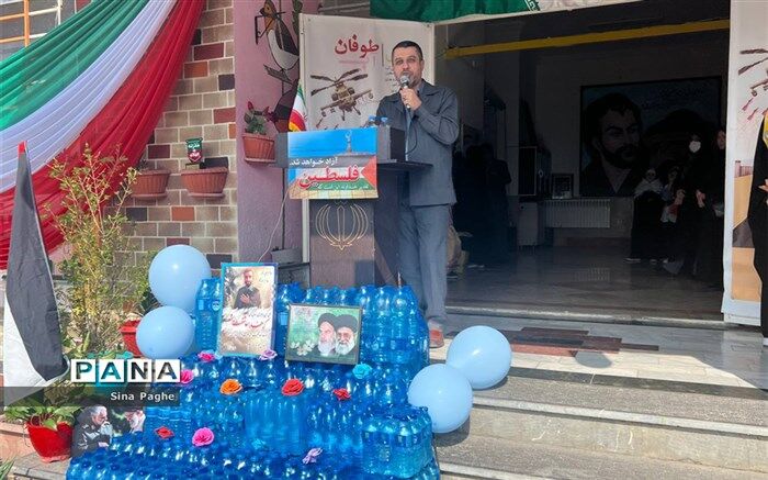 «طوفان آب» در مدارس گلستان