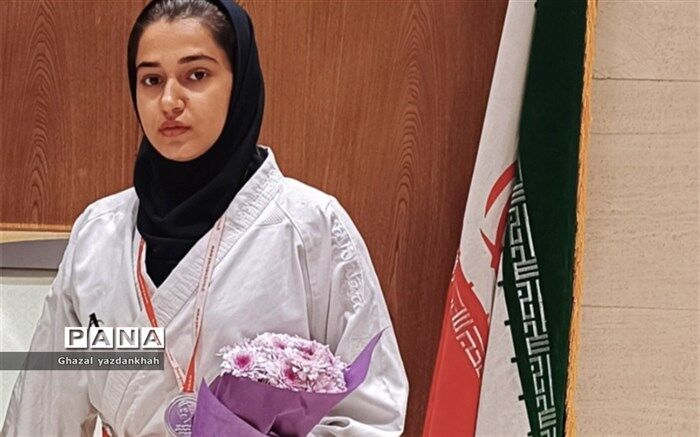 درخشش دانش‌آموز استان خراسان رضوی، در مسابقات کشوری کاراته