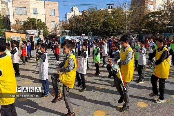 افتتاحیه استانی مسابقات ورزشی دانش آموزان استان امیدستان ورزش به مناسبت هفته تربیت‌بدنی