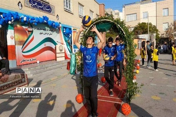 افتتاحیه استانی مسابقات ورزشی دانش آموزان استان امیدستان ورزش به مناسبت هفته تربیت‌بدنی