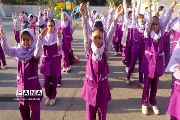 هفته تربیت‌بدنی در مدرسه نگاران ملارد