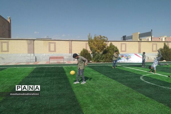 برگزاری المپیاد ورزشی درون‌مدرسه‌ای در دبستان ابوعلی‌سینا شهرستان فیروزکوه
