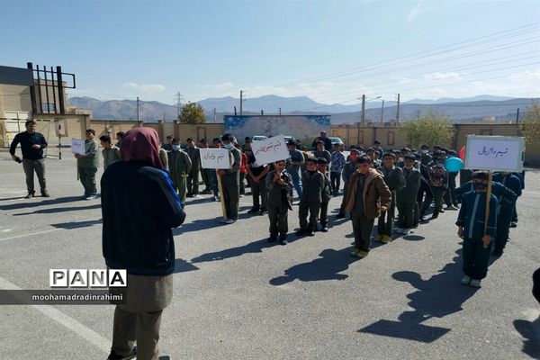 برگزاری المپیاد ورزشی درون‌مدرسه‌ای در دبستان ابوعلی‌سینا شهرستان فیروزکوه