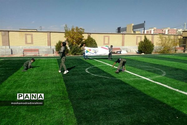 برگزاری المپیاد ورزشی درون‌مدرسه‌ای در دبستان ابوعلی‌سینا شهرستان فیروزکوه