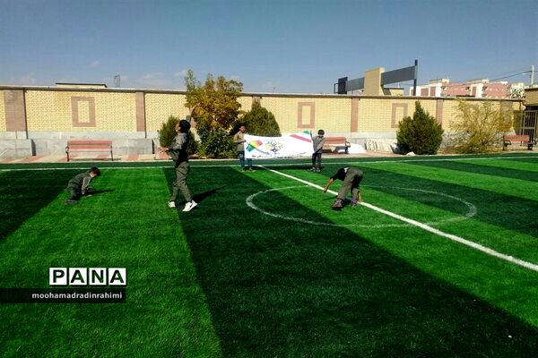 برگزاری المپیاد ورزشی درون‌مدرسه‌ای در دبستان ابوعلی‌سینا شهرستان فیروزکوه