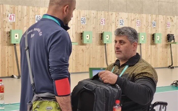 میرشفیعی در تپانچه بادی ۱۰ متر مردان چهاردهم شد