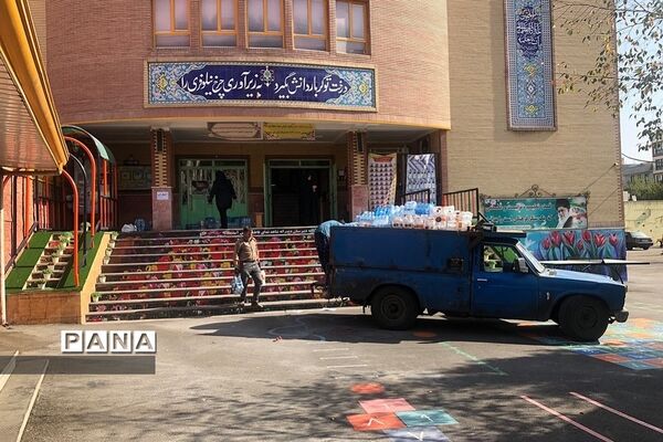 پویش طوفان آب در ناحیه 2 شهرری