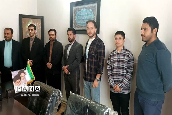 آیین افتتاح خانه ژیمناستیک در شهرستان بهارستان