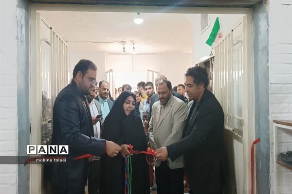 آیین افتتاح خانه ژیمناستیک در شهرستان بهارستان