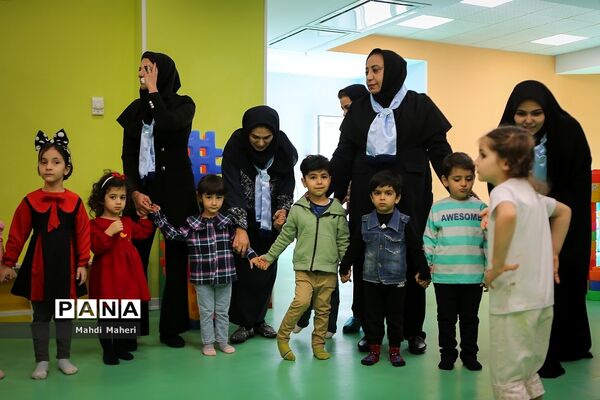 افتتاح مهد کودک در دانشگاه تهران