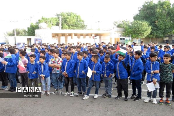 پویش طوفان آب در مدرسه فرهنگیان شوش