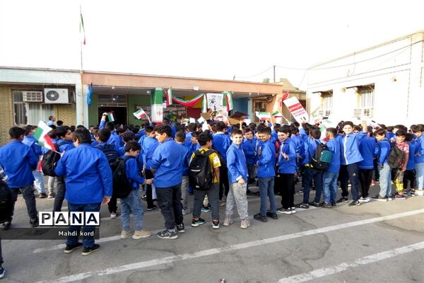 پویش طوفان آب در مدرسه فرهنگیان شوش