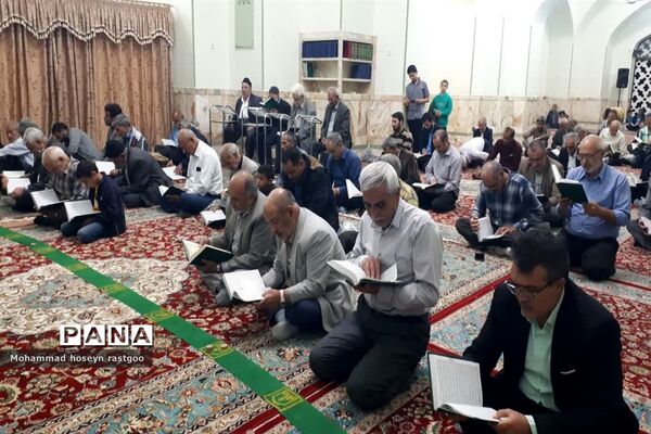 جشن میلاد یازدهمین امام شیعیان در آرامگاه شهید مدرس