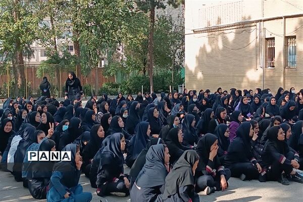 برگزاری المپیاد ورزشی در دبیرستان دخترانه کوثر قرچک