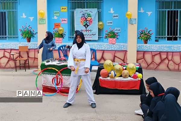 برگزاری المپیاد ورزشی در دبیرستان دخترانه کوثر قرچک