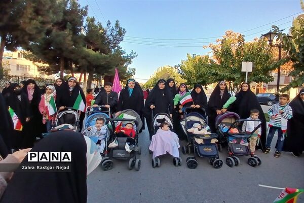 مراسم‌ حمایت‌ از‌مردم‌ مظلوم‌ فلسطین شهرستان بجنورد