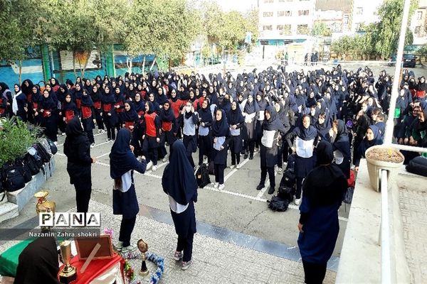 المپیاد ورزشی در مدرسه محراب شهرستان‌قرچک