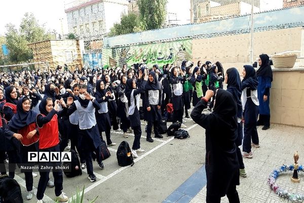 المپیاد ورزشی در مدرسه محراب شهرستان‌قرچک