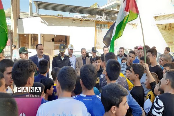 برگزاری مسابقات دو و میدانی ویژه دانش‌آموزان پسر مقطع متوسطه اول شهرستان کلات