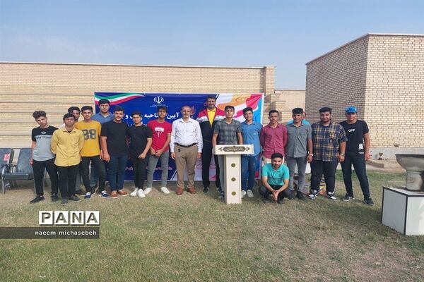 آیین افتتاحیه چهل و یکمین دوره المپیاد ورزشی درون مدرسه‌ای در شهرستان شادگان