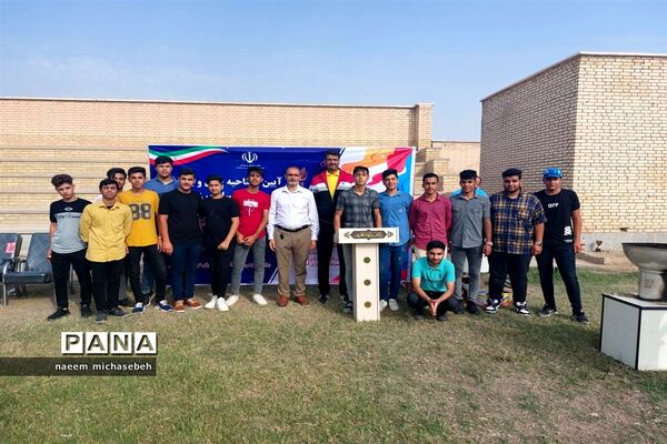 آیین افتتاحیه چهل و یکمین دوره المپیاد ورزشی درون مدرسه‌ای در شهرستان شادگان
