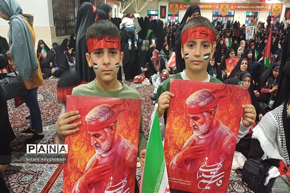 اجتماع مادران و کودکان در محکومیت رژیم کودک‌کش اسرائیل