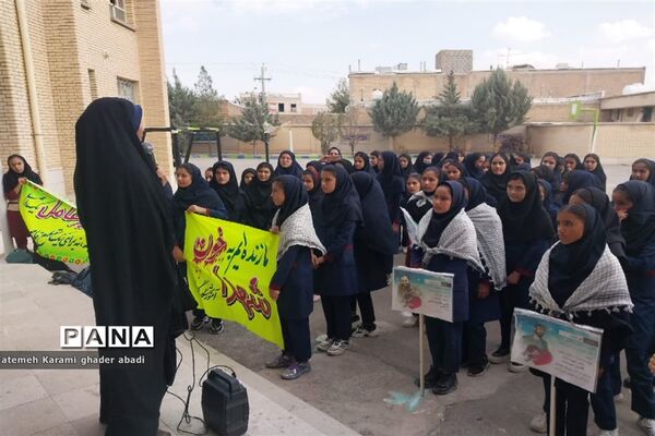 برگزاری مراسم سالگرد شهدای حادثه تروریستی شاهچراغ  (ع) در قادرآباد فارس