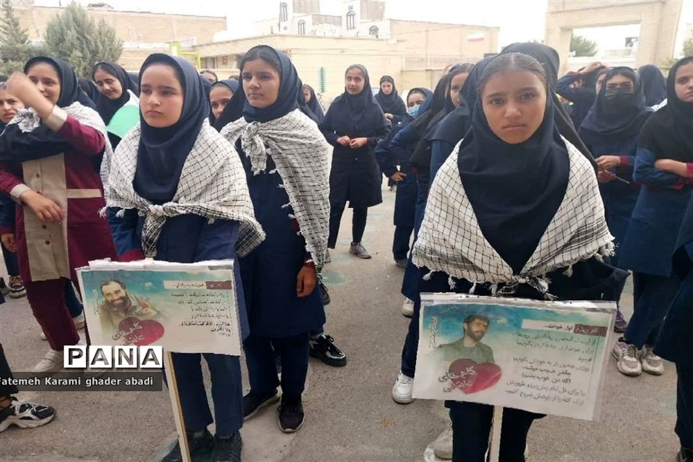 برگزاری مراسم سالگرد شهدای حادثه تروریستی شاهچراغ  (ع) در قادرآباد فارس