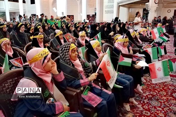 اولین سالگرد شهدای دانش‌آموز حادثه تروریستی حرم مطهر شاهچراغ(ع)