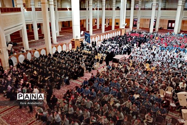 اولین سالگرد شهدای دانش‌آموز حادثه تروریستی حرم مطهر شاهچراغ(ع)