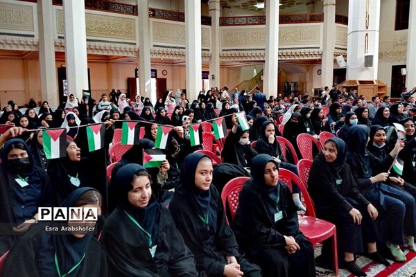 اولین سالگرد شهدای دانش‌آموز حادثه تروریستی حرم مطهر شاهچراغ(ع)