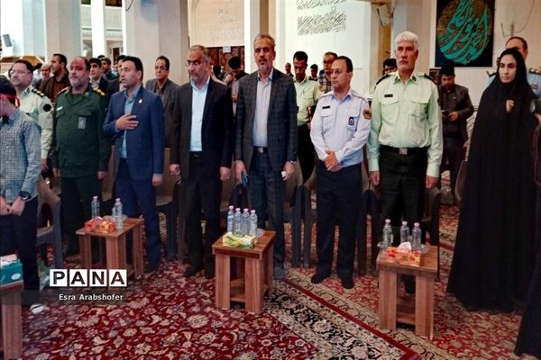 اولین سالگرد شهدای دانش‌آموز حادثه تروریستی حرم مطهر شاهچراغ(ع)