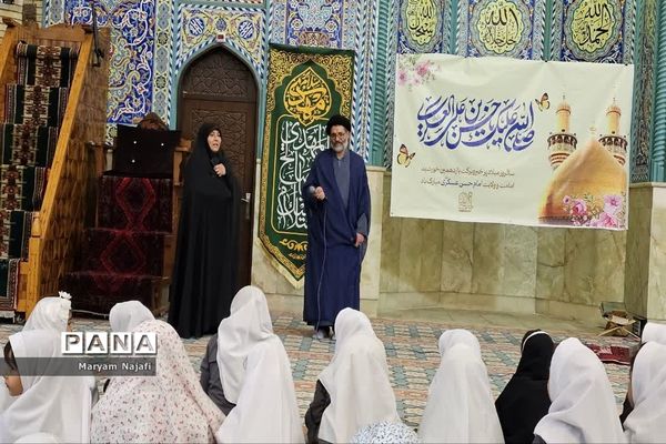 مراسم پیوند مدرسه و مسجد دبستان حاجیه خانم نوری ملارد