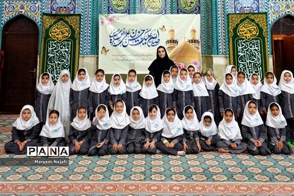 مراسم پیوند مدرسه و مسجد دبستان حاجیه خانم نوری ملارد