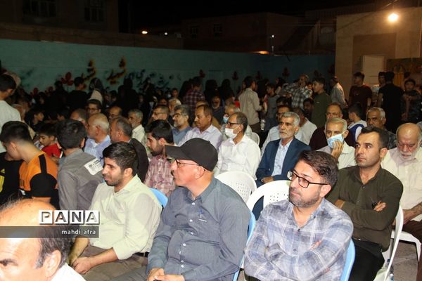 برگزاری چهلمین یادواره شهدای دانش‌آموز مدرسه پیروز بهبهان