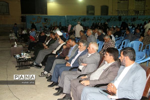 برگزاری چهلمین یادواره شهدای دانش‌آموز مدرسه پیروز بهبهان