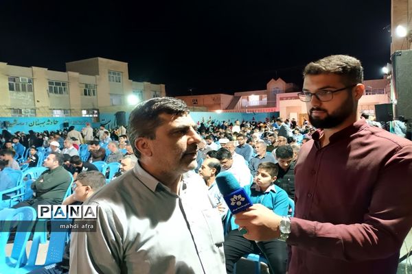 برگزاری چهلمین یادواره شهدای دانش‌آموز مدرسه پیروز بهبهان